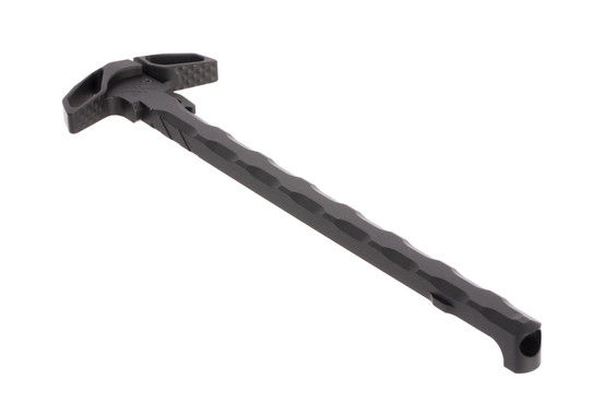 Seekins Precision DNA AR-308 charging handle is an unapologetically right handed, non-ambidextrous black charging handle